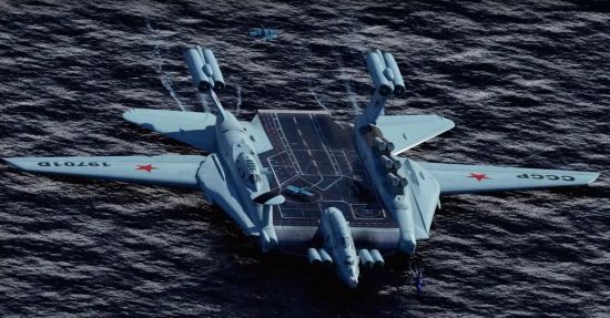 俄想复活里海怪物地效船用于北极