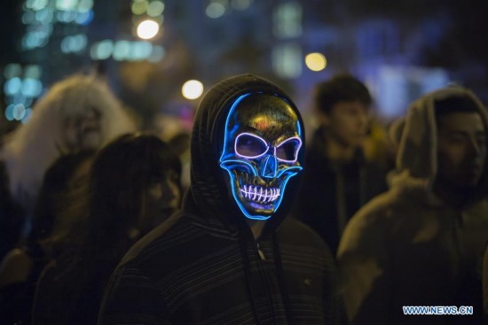 U.S.-NEW YORK-HALLOWEEN PARADE