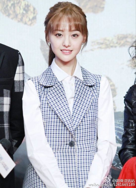 女星扎高马尾 迪丽热巴美艳赵丽颖俏皮郑爽少女