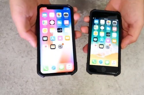 比iPhone8结实 苹果iPhone X跌落测试