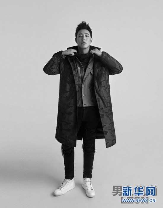 嘻哈风!潘玮柏登杂志封面休闲有型