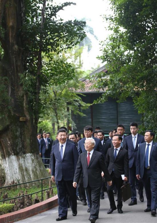 VIETNAM-CHINA-XI JINPING-NGUYEN PHU TRONG-MEET