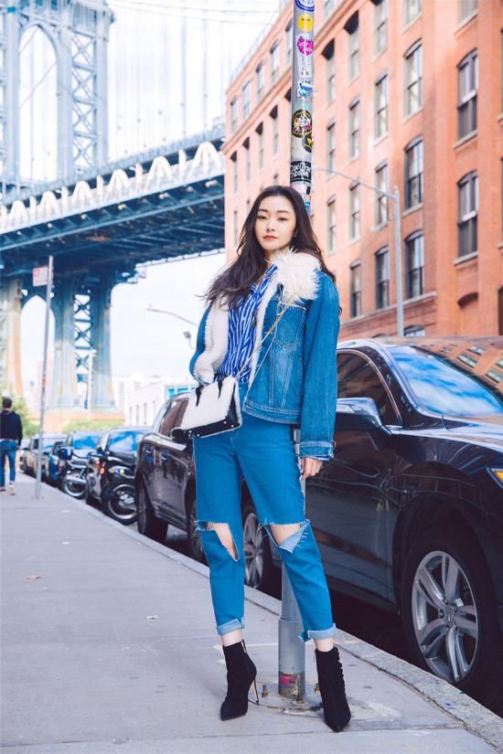 宋轶纽约时尚大片美如画 演绎冬日里的温暖
