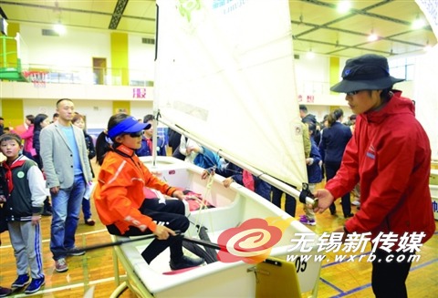 江苏首个帆船运动特色学校落户无锡连元街小学