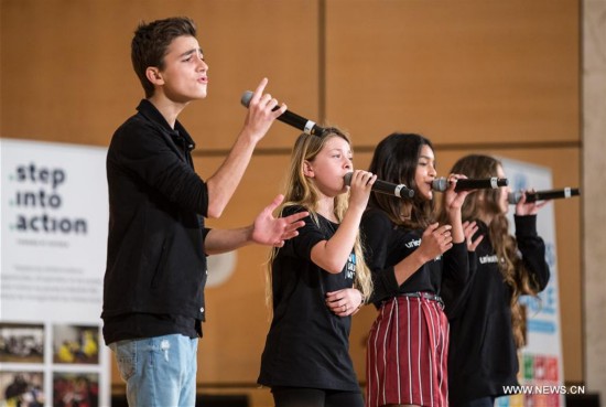 SWITZERLAND-GENEVA-UN-WORLD CHILDREN'S DAY
