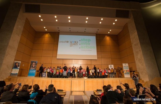 SWITZERLAND-GENEVA-UN-WORLD CHILDREN'S DAY