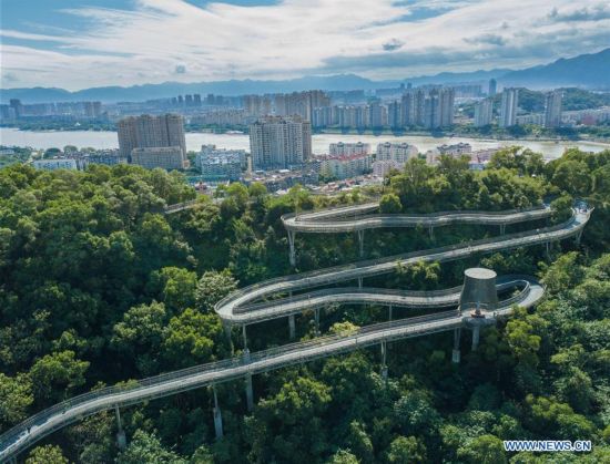 CHINA-FUJIAN-FUZHOU-ENVIRONMENT-SKYWALK (CN)