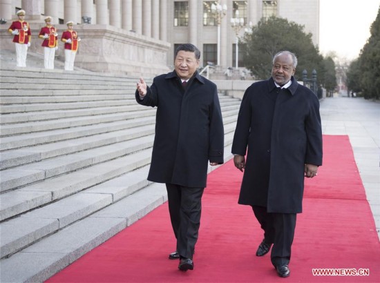 CHINA-BEIJING-XI JINPING-DJIBOUTI-PRESIDENT-TALKS (CN)