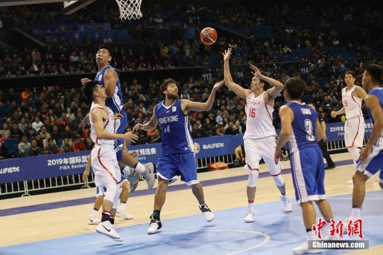 2019篮球世界杯亚洲区预选赛 中国队首场取得