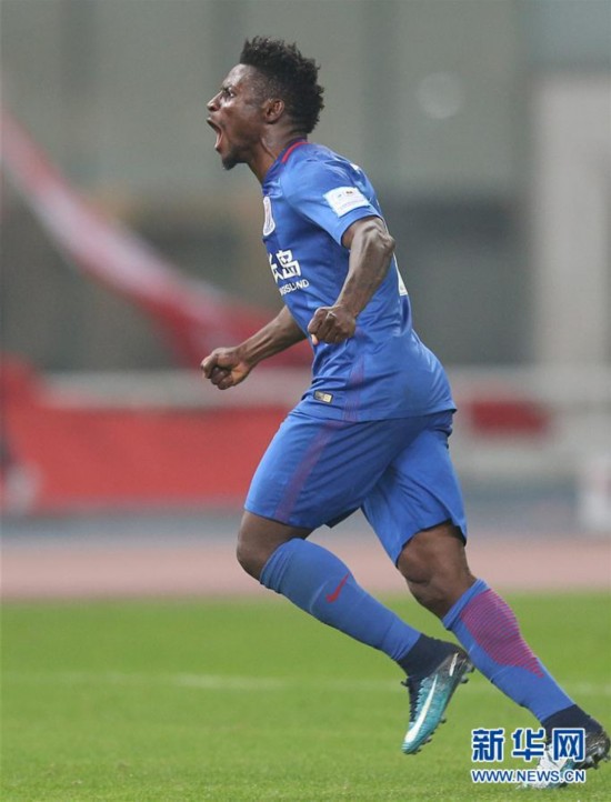 2017年足协杯决赛:上海申花19年后再捧足协杯