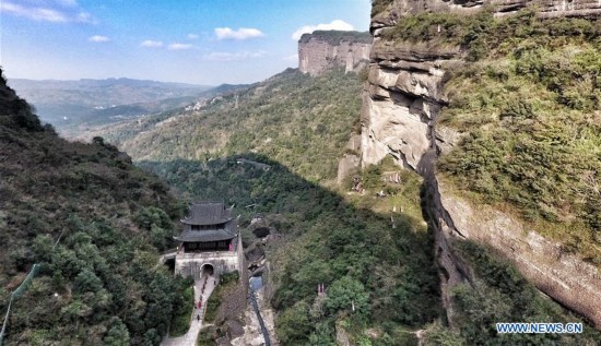 CHINA-XI'AN-CHENGDU-HIGH SPEED RAILWAY-SCENIC SPOTS(CN)