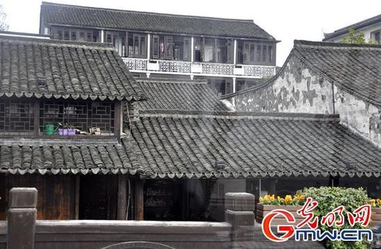 烏鎮景區周邊一派古色古香（李政葳/攝）