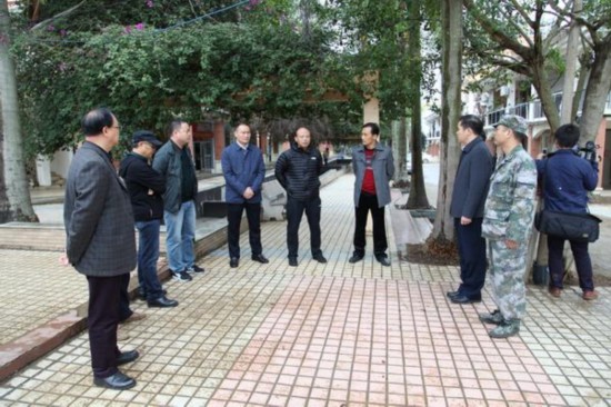 刘勇、黄一碧到城区创特项目现场点检查指导工