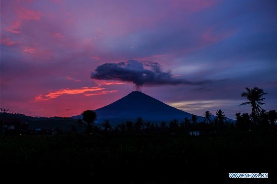 INDONESIA-BALI-VOLCANO