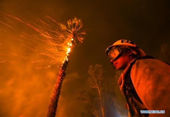 U.S.-SANTA PAULA-WILDFIRE