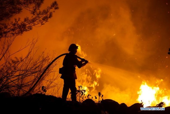 U.S.-SANTA PAULA-WILDFIRE