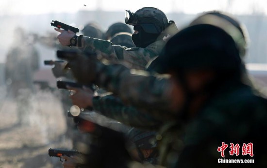 直击中俄合作-2017联合反恐演训实况