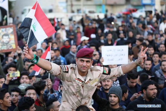 IRAQ-BAGHDAD-LIBRATION FROM THE IS-CELEBRATION