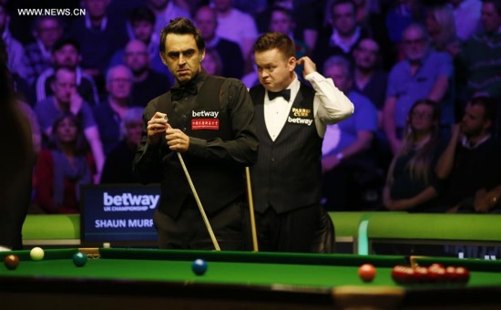 (SP)BRITAIN-YORK-SNOOKER-UK CHAMPIONSHIP-FINAL