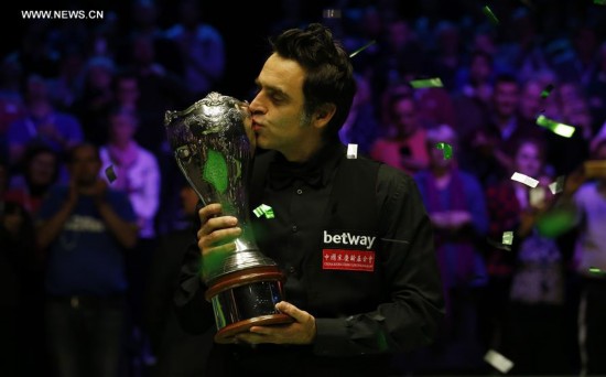(SP)BRITAIN-YORK-SNOOKER-UK CHAMPIONSHIP-FINAL