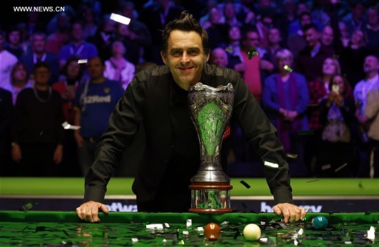 (SP)BRITAIN-YORK-SNOOKER-UK CHAMPIONSHIP-FINAL