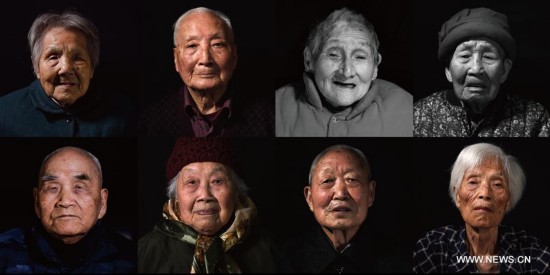 CHINA-NANJING-NANJING MASSACRE SURVIVORS-PORTRAITS (CN)