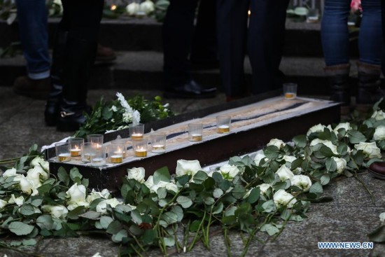 GERMANY-BERLIN-CHRISTMAS MARKET ATTACK-COMMEMORATION