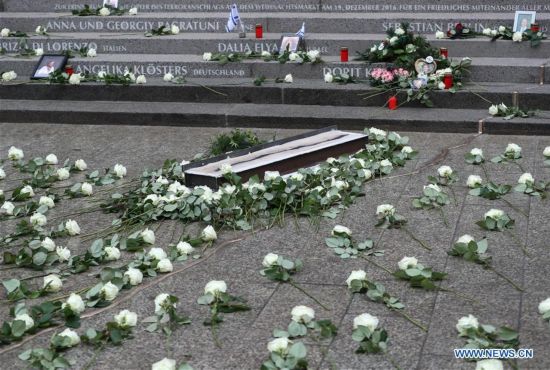 GERMANY-BERLIN-CHRISTMAS MARKET ATTACK-COMMEMORATION