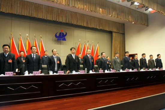 淮海实业集团二届二次职工、工会会员代表大会