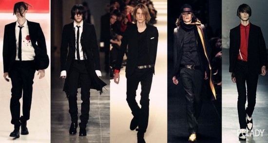 四年后hedi离开ysl入主dior,从2000年到2007年离开之前这段时间,他