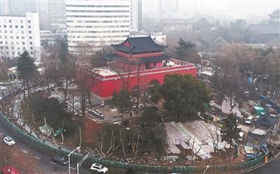 南京鼓楼公园工程已完成八成 春节前对外开放