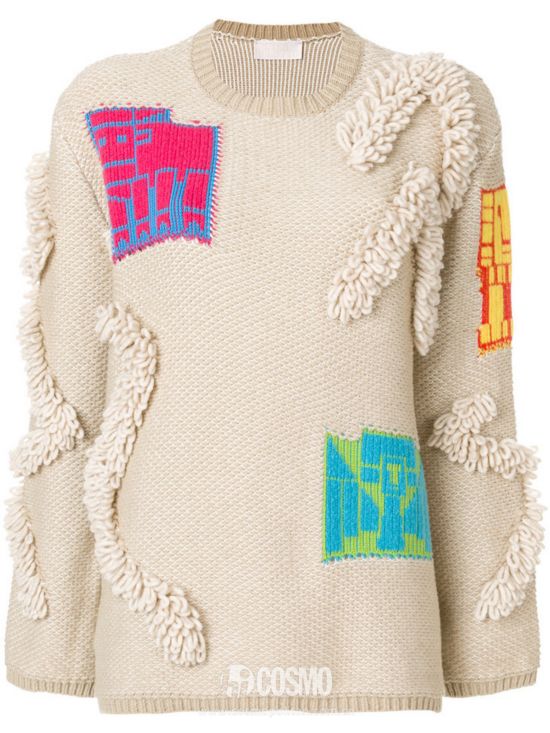 PETER PILOTTO 立体印花毛衣 5866CNY 可从farfetch网站购买