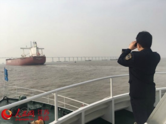 江苏海事强化水上监管 保障春运水上交通安全