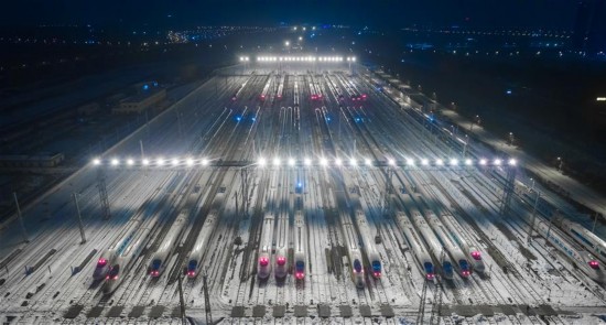 CHINA-HEFEI-SPRING FESTIVAL-BULLET TRAIN-MAINTENANCE (CN)