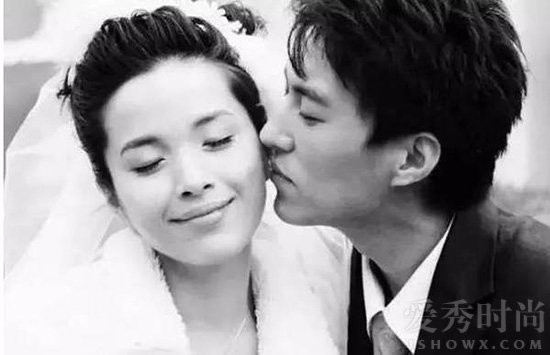 靳东李佳结婚照 高颜值帅气组合闪亮发光