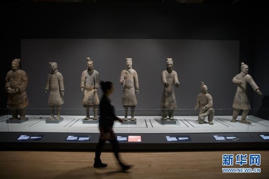 (国际)(1)秦始皇兵马俑大型特展在利物浦举行