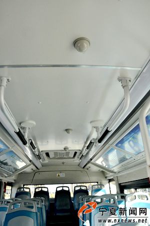 银川230辆公交车内安装喷淋系统 7秒内可将火