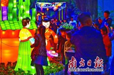 广东各地围绕春节主题举办节庆活动吸引游客前