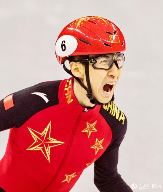 2018平昌冬奥会短道速滑男子500米:武大靖破