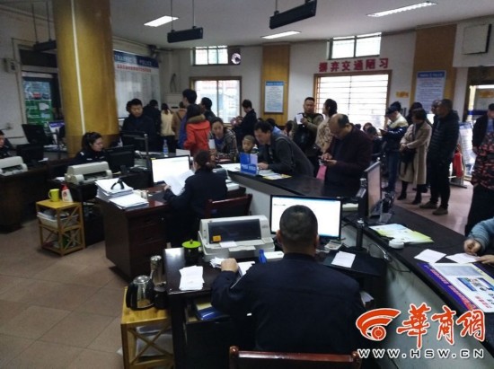 误读新规市民扎堆处理违章 交警解读:窗口处理