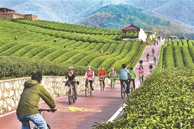 体育产业示范宜兴龙池山自行车公园 陈寿春摄