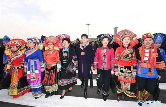 (TWO SESSIONS)CHINA-BEIJING-NPC-TOP LEGISLATURE-DEPUTIES-LINEUP (CN)