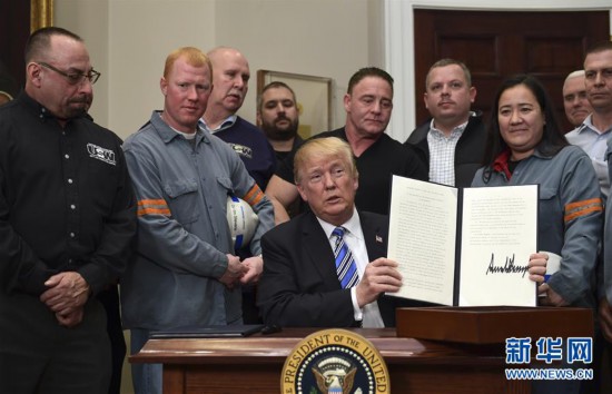 美国宣布对进口钢铁和铝产品征收高关税