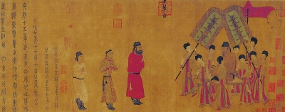 《步辇图》：汉藏和睦的历史画卷