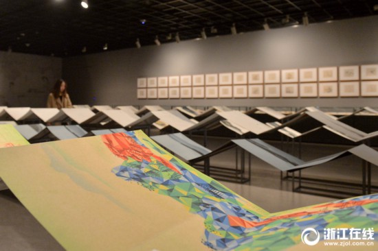 去浙江美术馆看水印西子