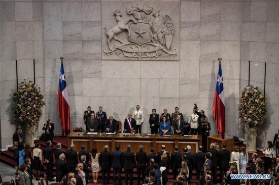 CHILE-VALPARAISO-PRESIDENT-PINERA-INAUGURATION
