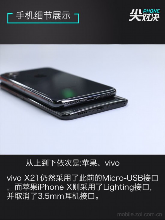 vivo X21对标果X “刘海”机型谁能称王 