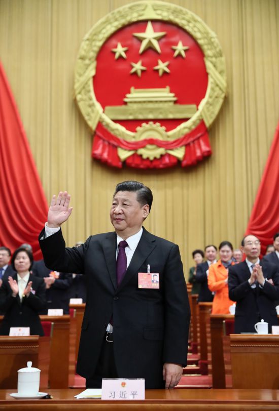 习近平当选国家主席,中央军委主席