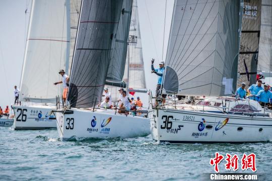 2018海帆赛拉力赛三亚起航 21支船队挑战58