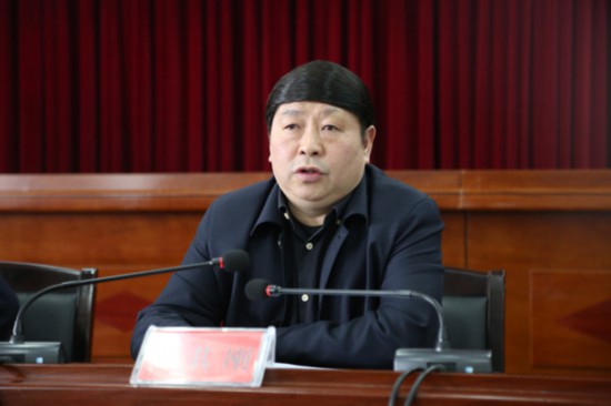 廖其刚讲话.